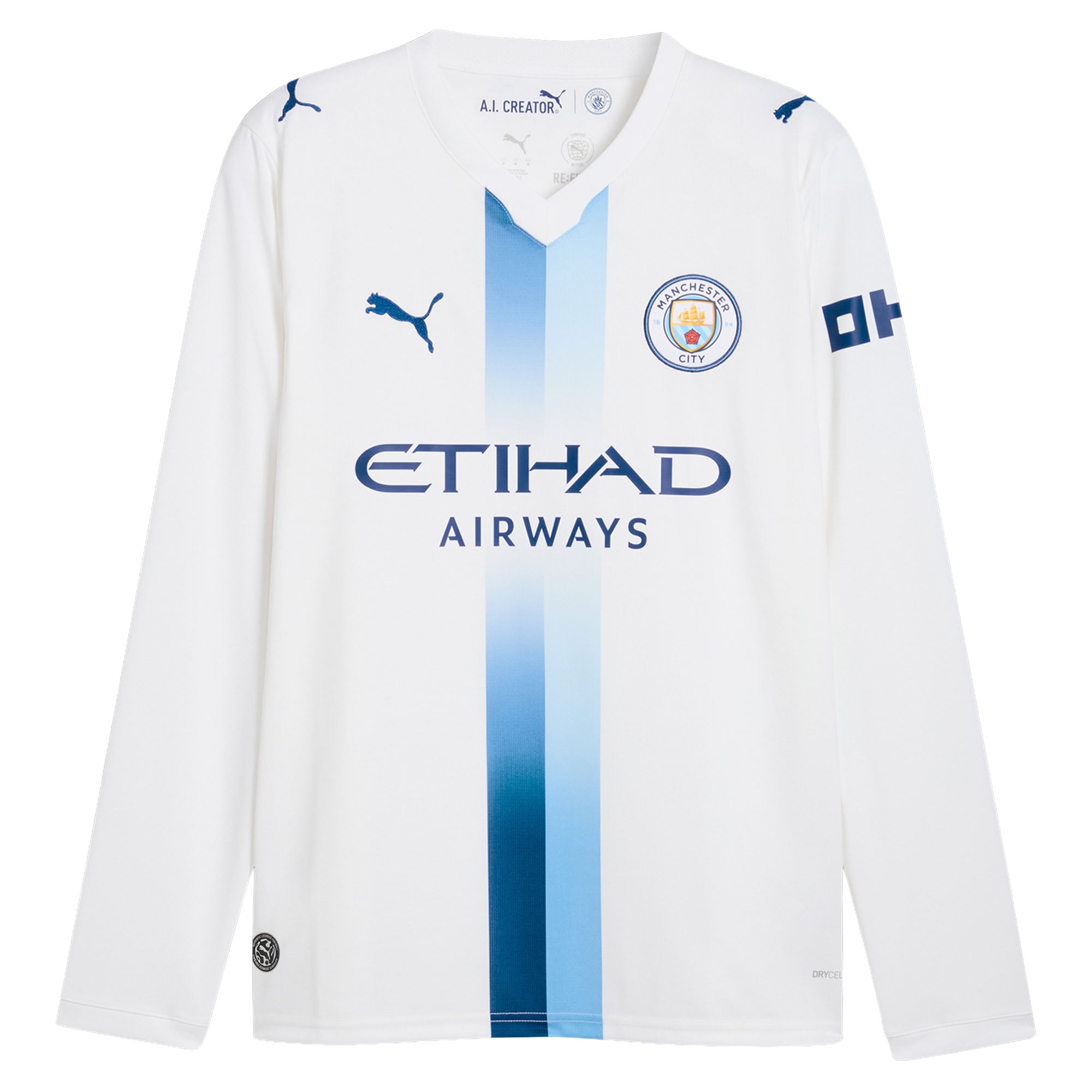 Manchester City Puma Third Shirt 2026-27 - Long Sleeve with Enzo 17 printing, , rebel_hi-res