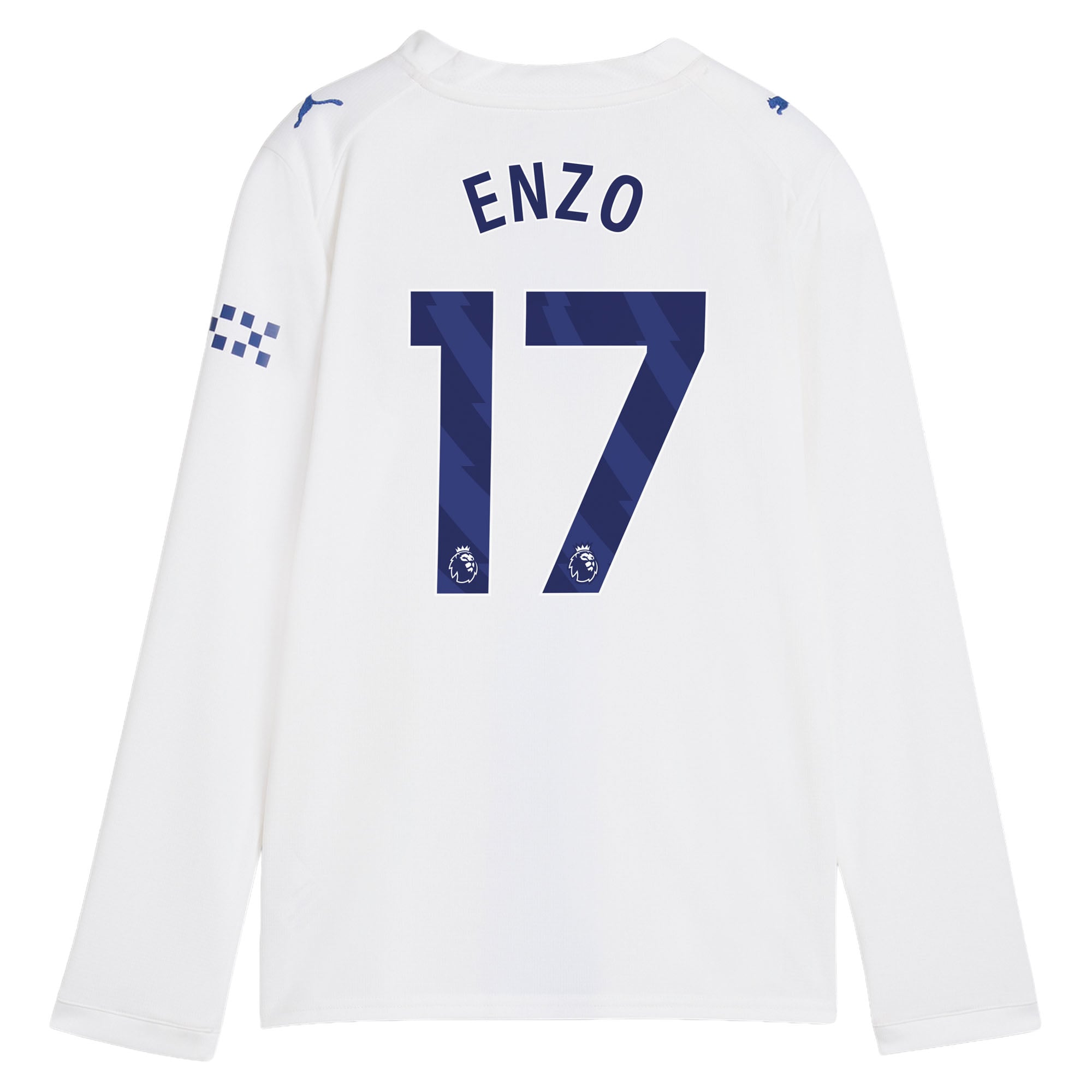 Manchester City Puma Third Shirt 2026-27 - Long Sleeve with Enzo 17 printing, , rebel_hi-res