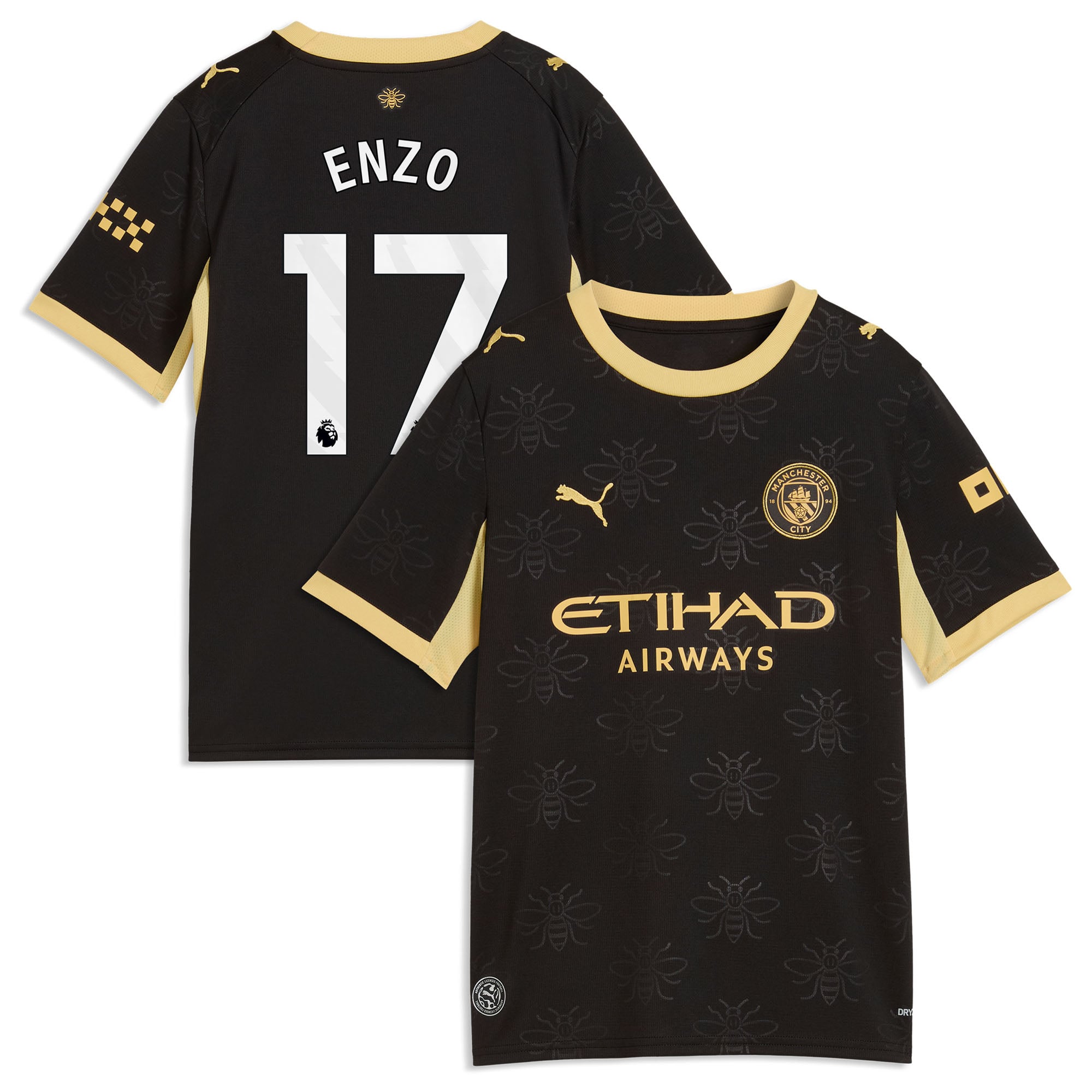 Manchester City Puma Away Shirt 2026-27 - Kids with Enzo 17 printing, , rebel_hi-res