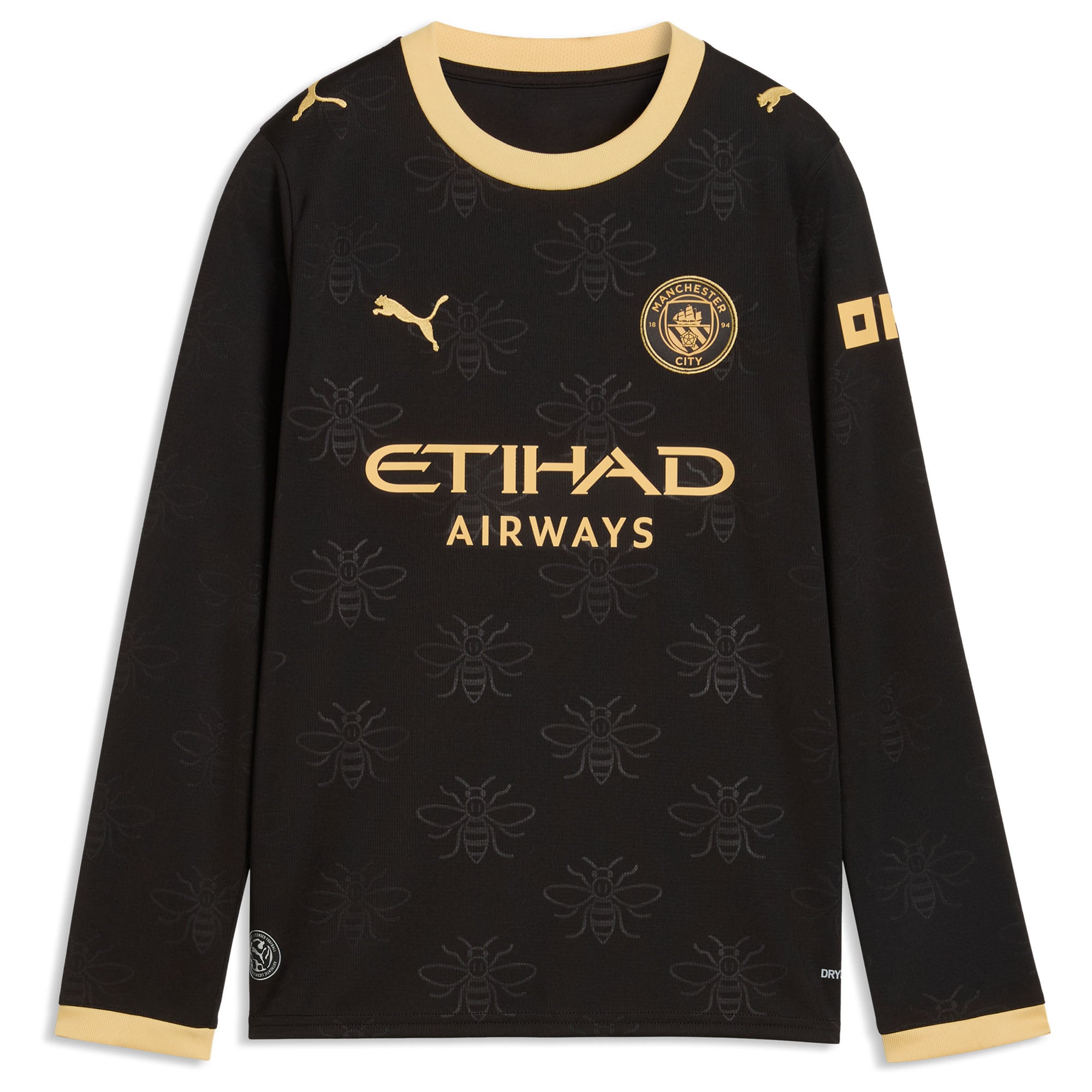 Manchester City Puma Away Shirt 2026-27 - Long Sleeve - Kids with Enzo 17 printing, , rebel_hi-res