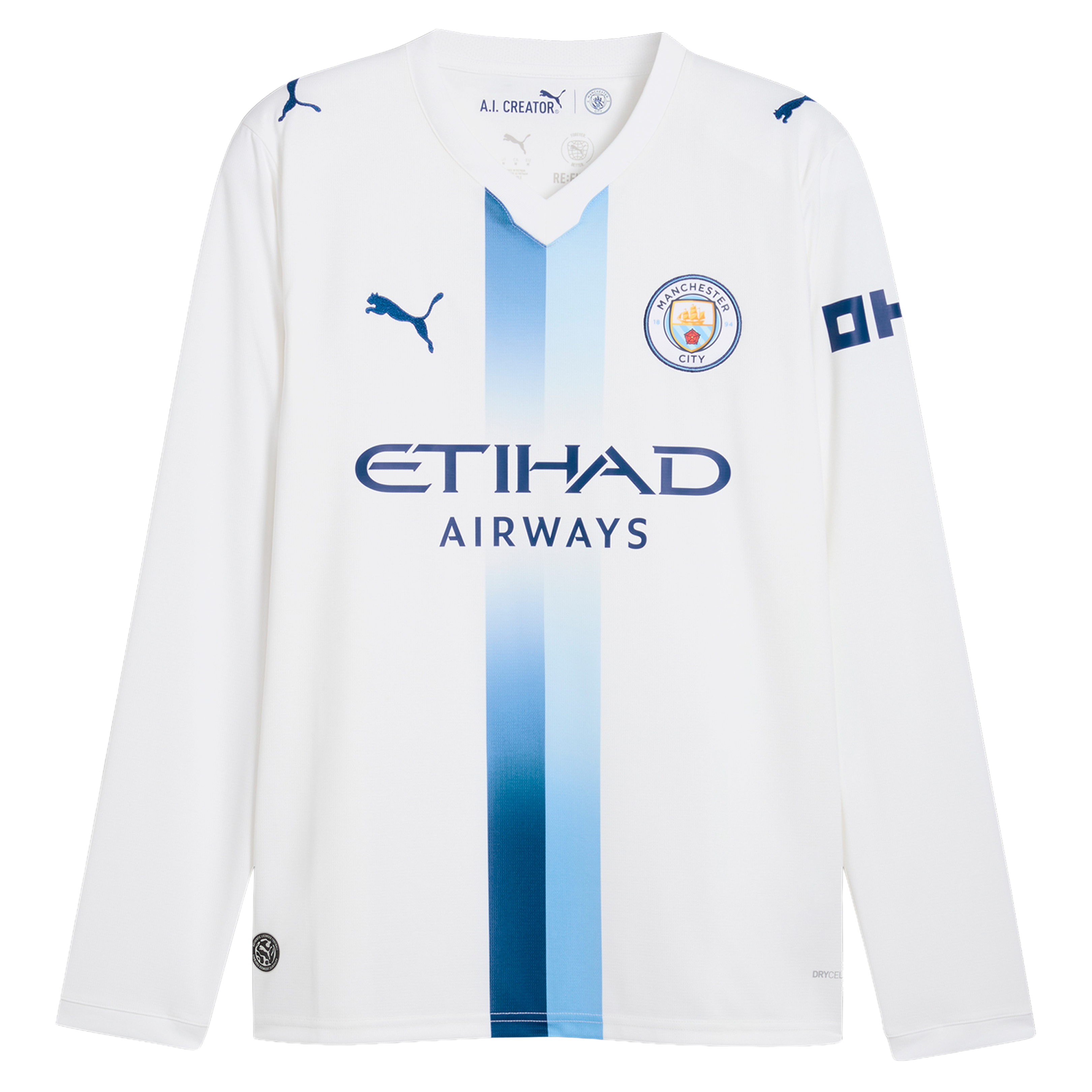 Manchester City Puma Third Shirt 2026-27 - Long Sleeve - Kids with Enzo 17 printing, , rebel_hi-res