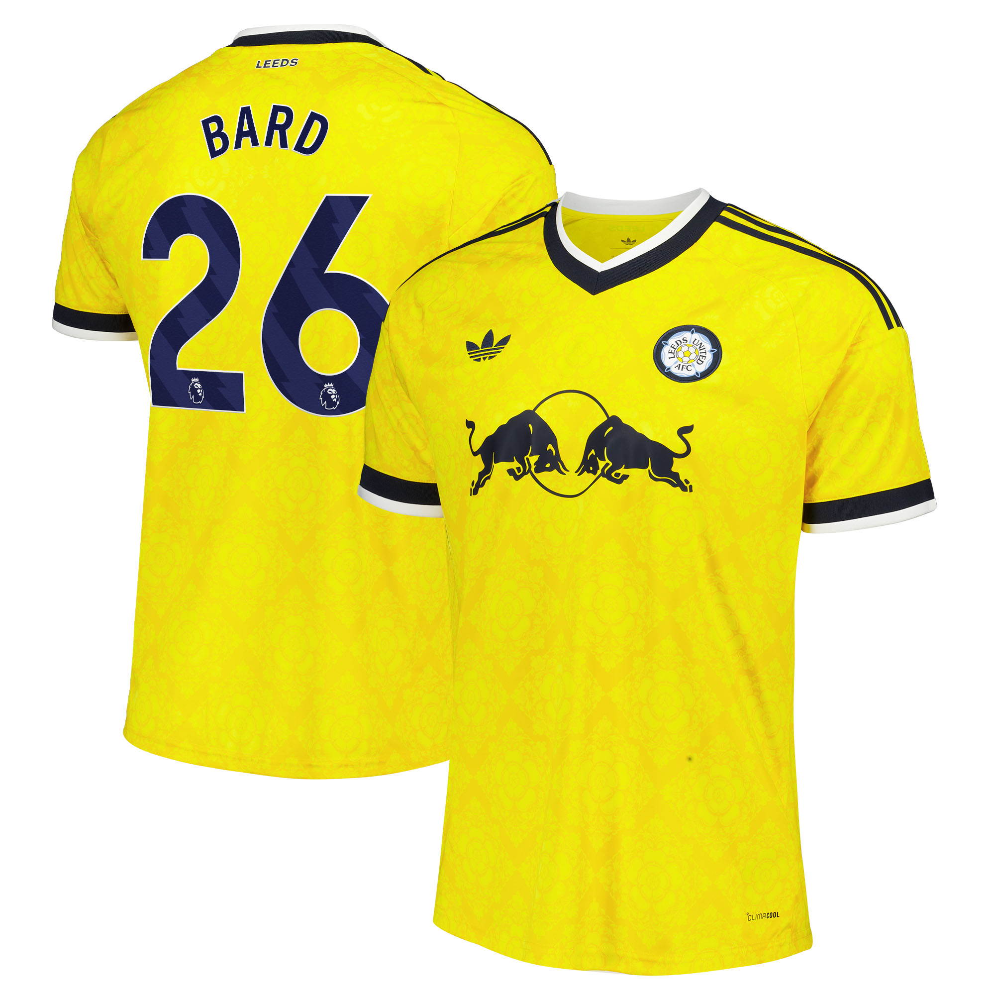 Leeds United adidas Away Shirt 2026-27 with Bard 26 printing, , rebel_hi-res
