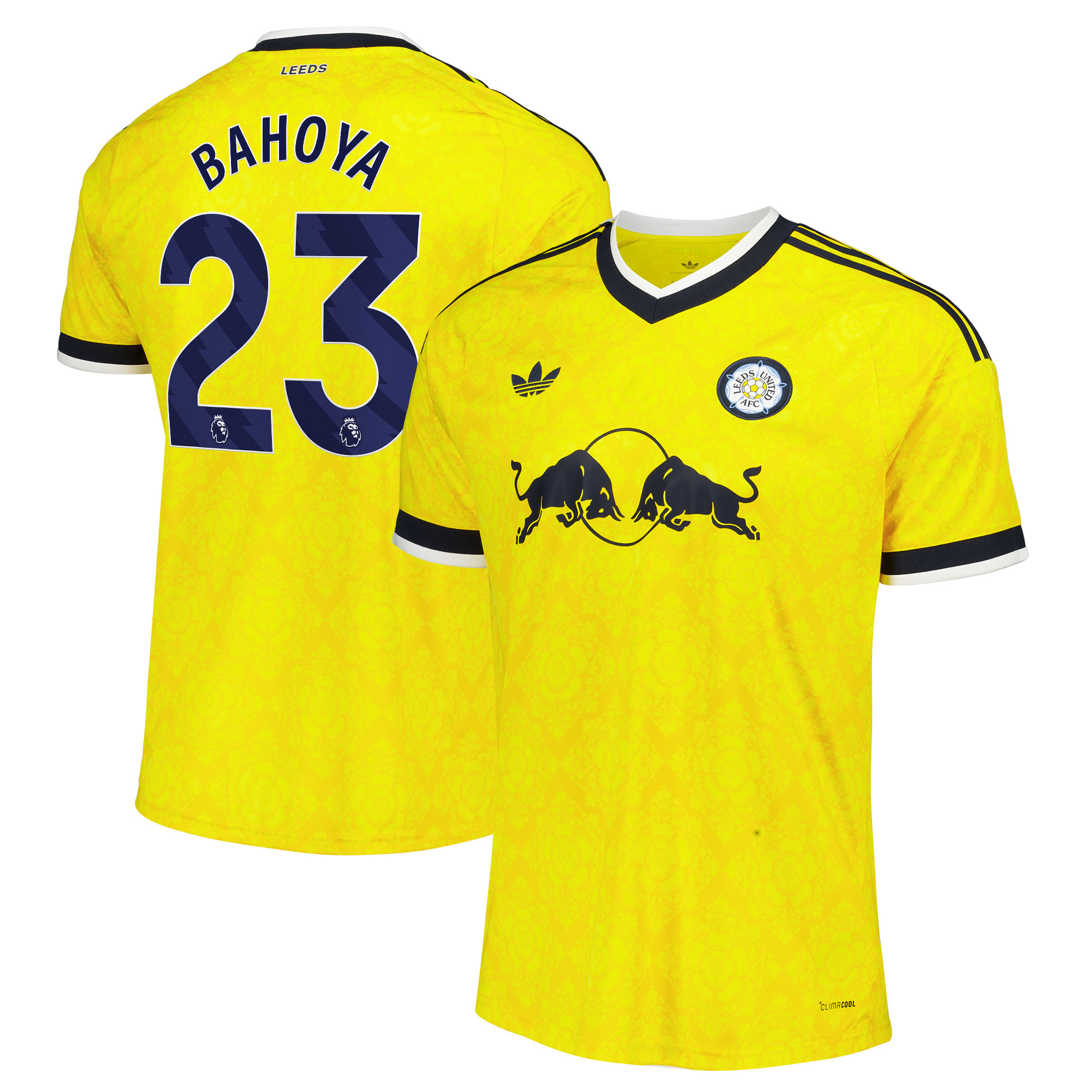 Leeds United adidas Away Shirt 2026-27 with Bahoya 23 printing, , rebel_hi-res