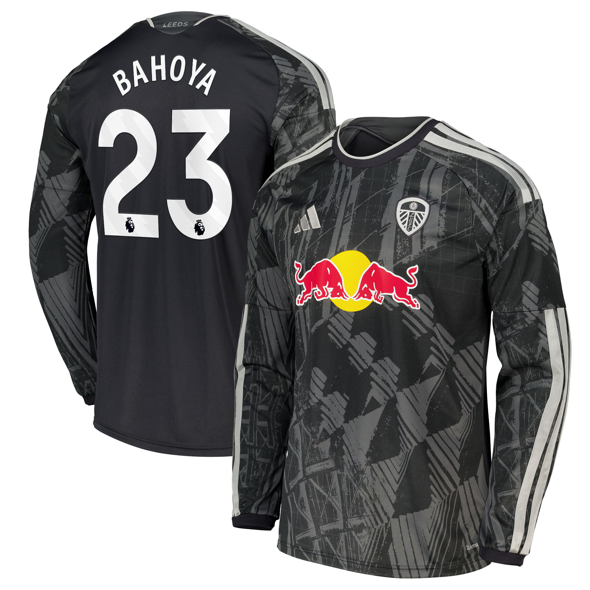 Leeds United adidas Third Shirt 2026-27 - Long Sleeve with Bahoya 23 printing, , rebel_hi-res