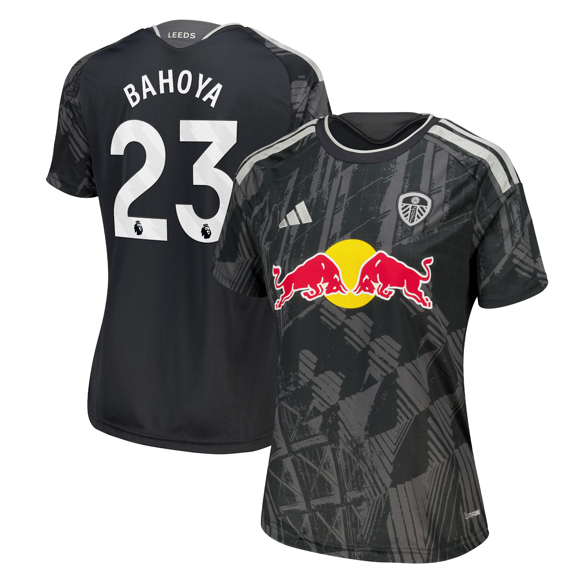 Leeds United adidas Third Shirt 2026-27 - Womens with Bahoya 23 printing, , rebel_hi-res