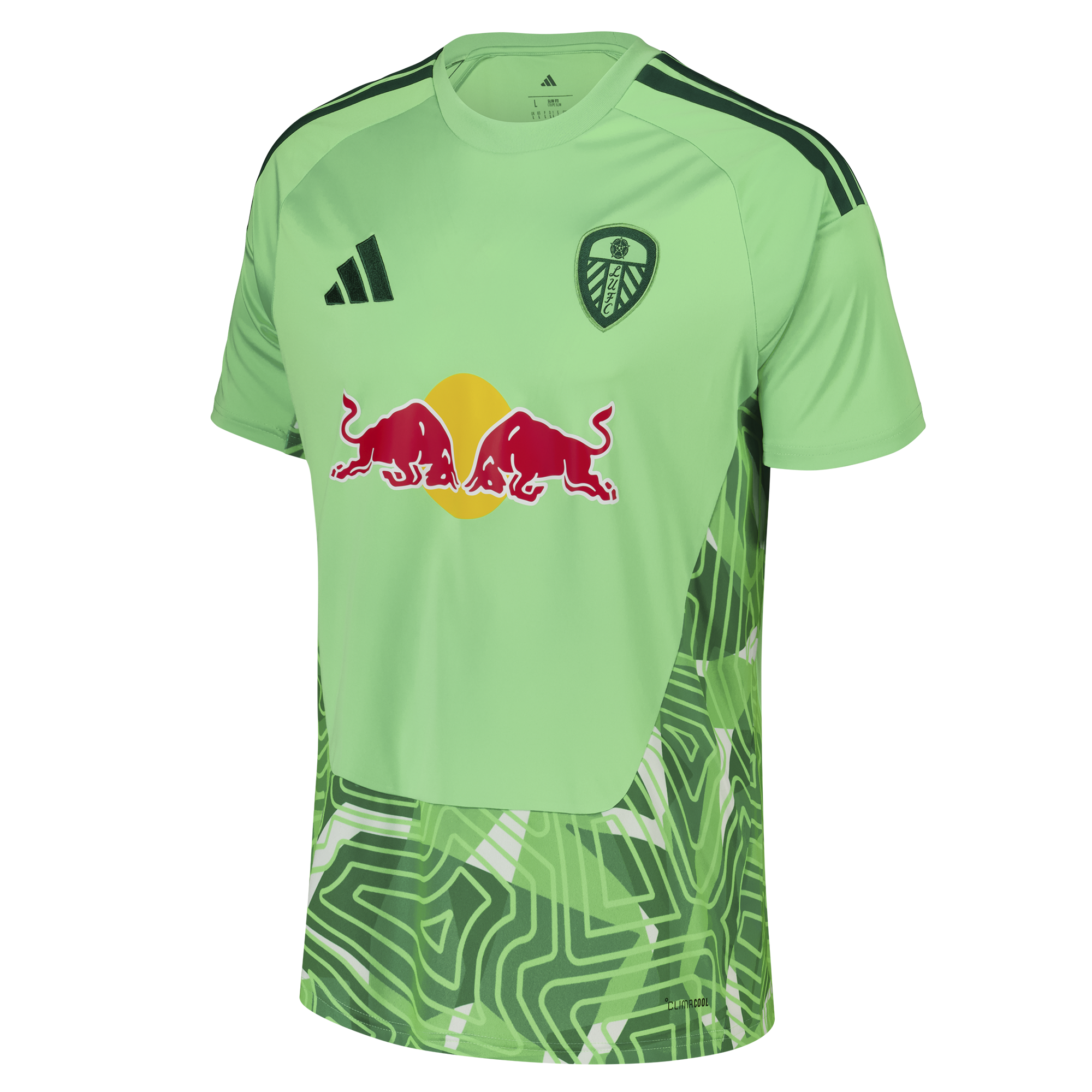 Leeds United adidas Goalkeeper Shirt 2026-27 with Zetterer 16 Cup printing, , rebel_hi-res