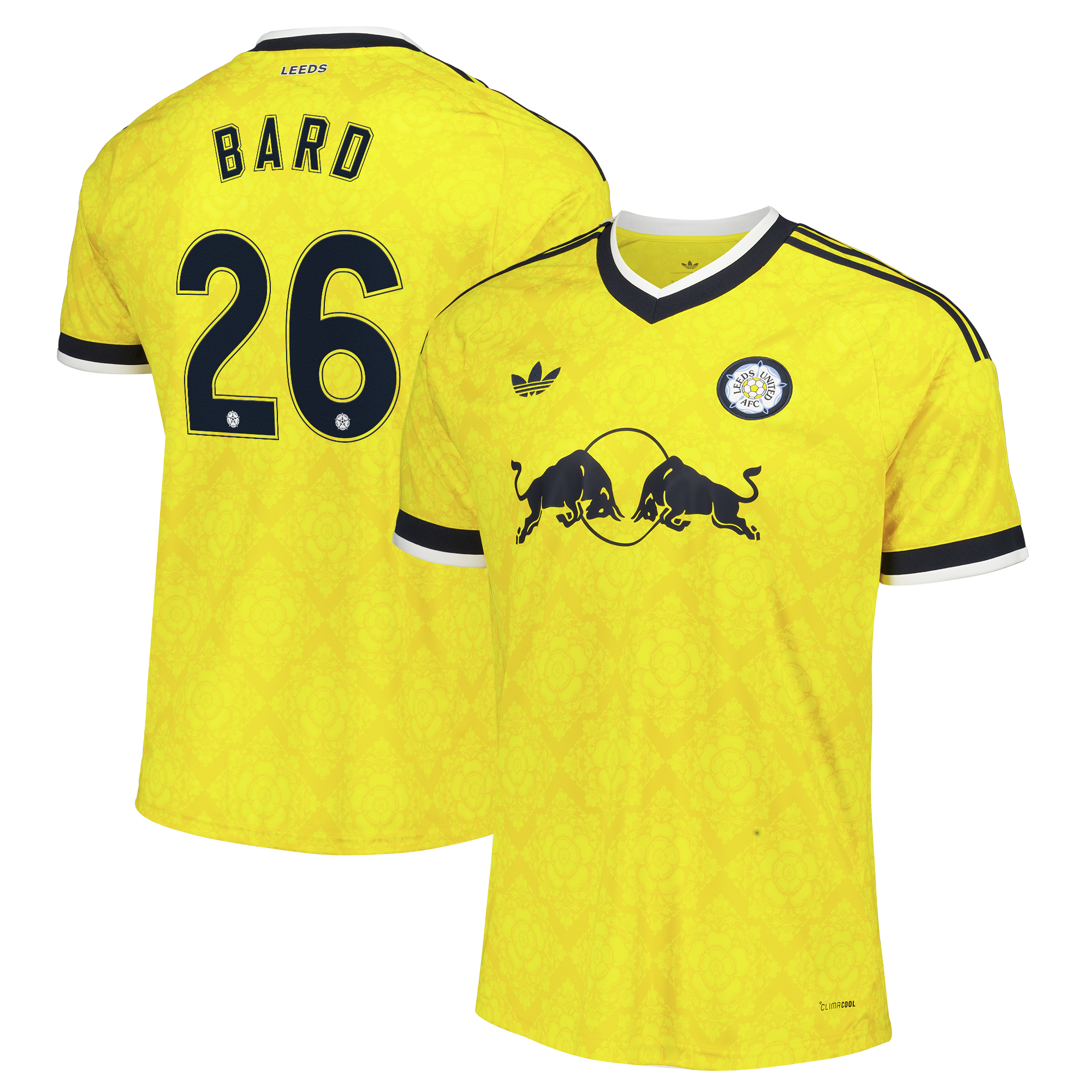 Leeds United adidas Away Shirt 2026-27 with Bard 26 Cup printing, , rebel_hi-res