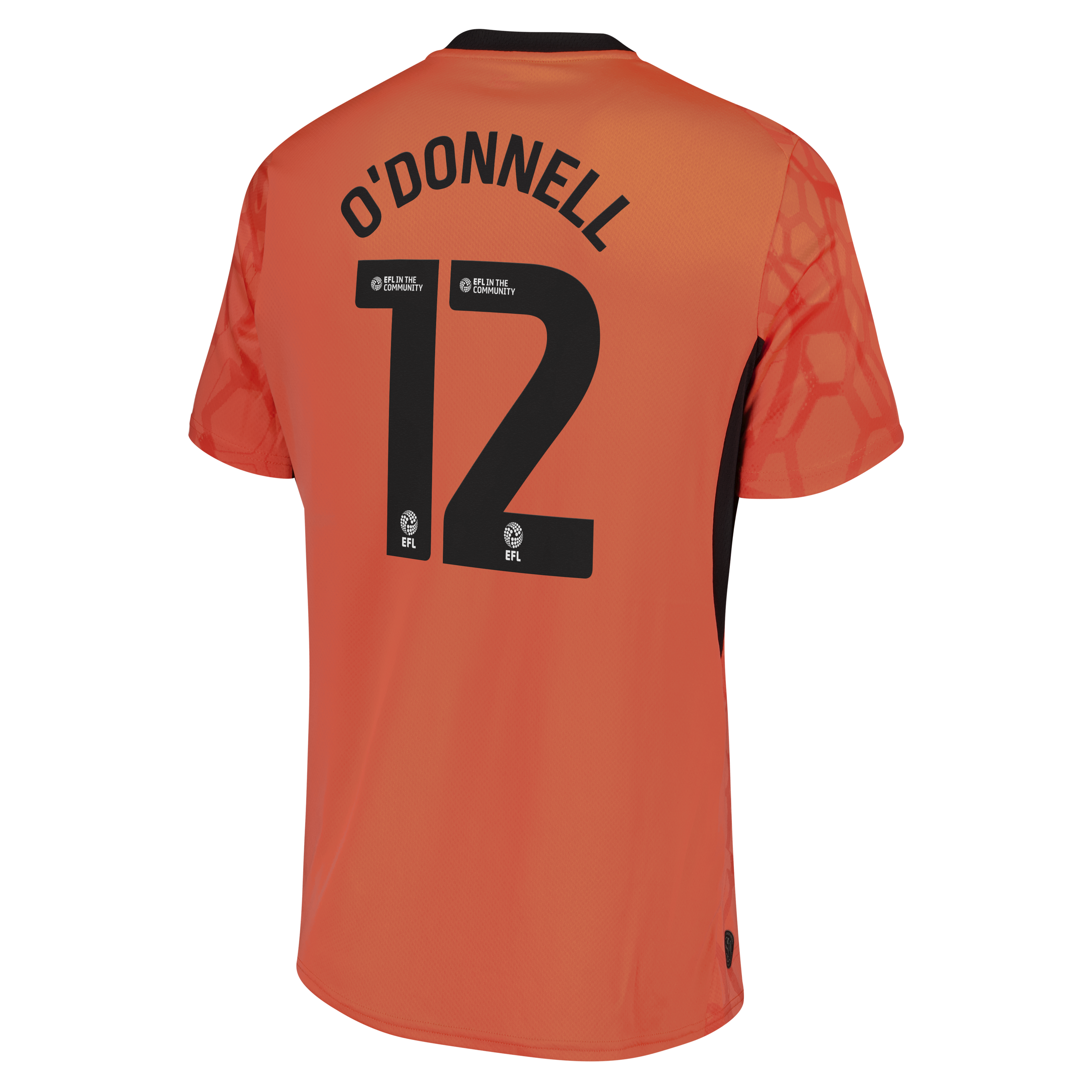 Derby County PUMA Goalkeeper Shirt 2026-27 with O'Donnell 12 printing, , rebel_hi-res