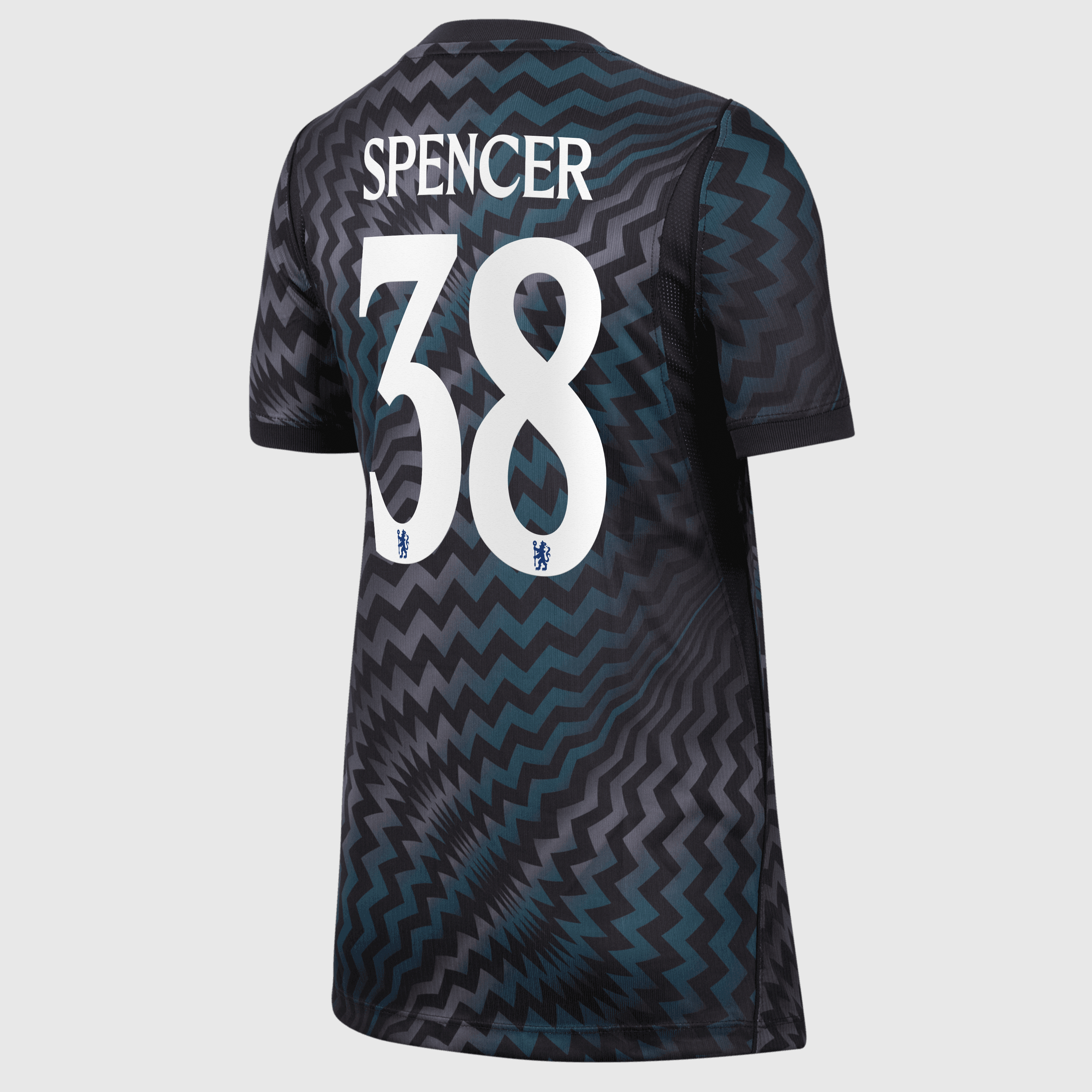Chelsea Cup Nike Goalkeeper Stadium Shirt 2026-27 - Kids with Spencer 38 printing, , rebel_hi-res