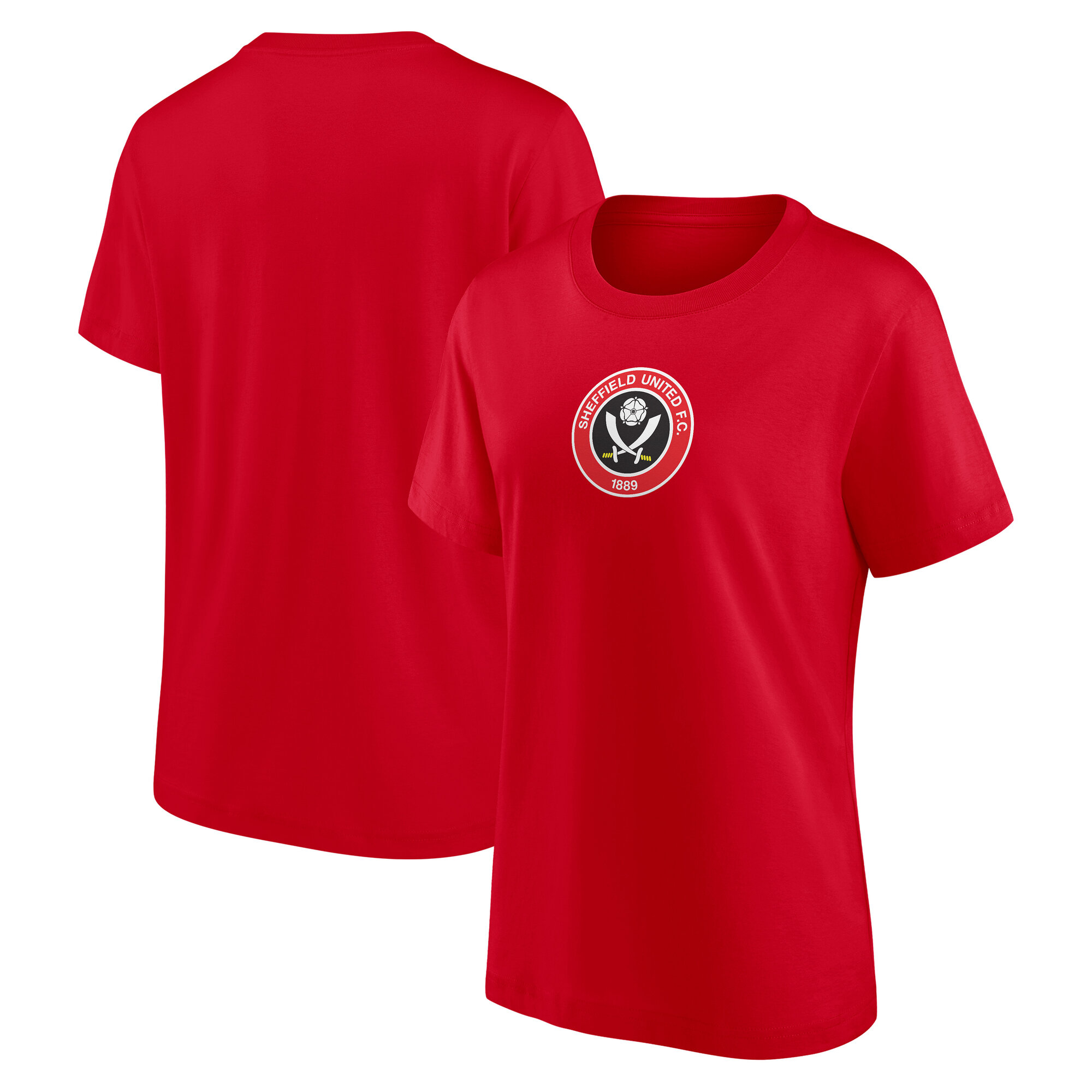 Sheffield United Core T-Shirt - Red - Womens, , rebel_hi-res