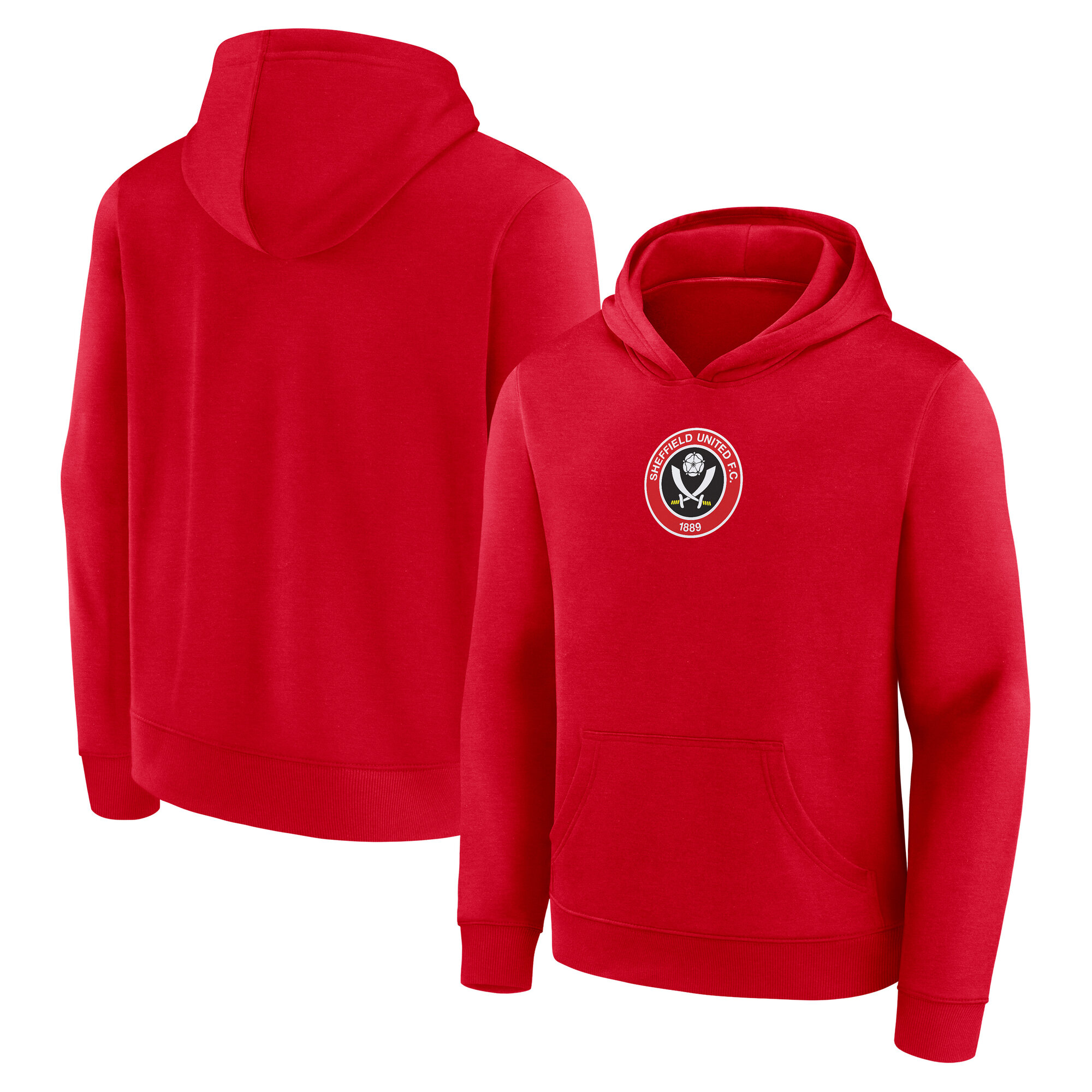 Sheffield United Core Hoodie - Red - Kids, , rebel_hi-res