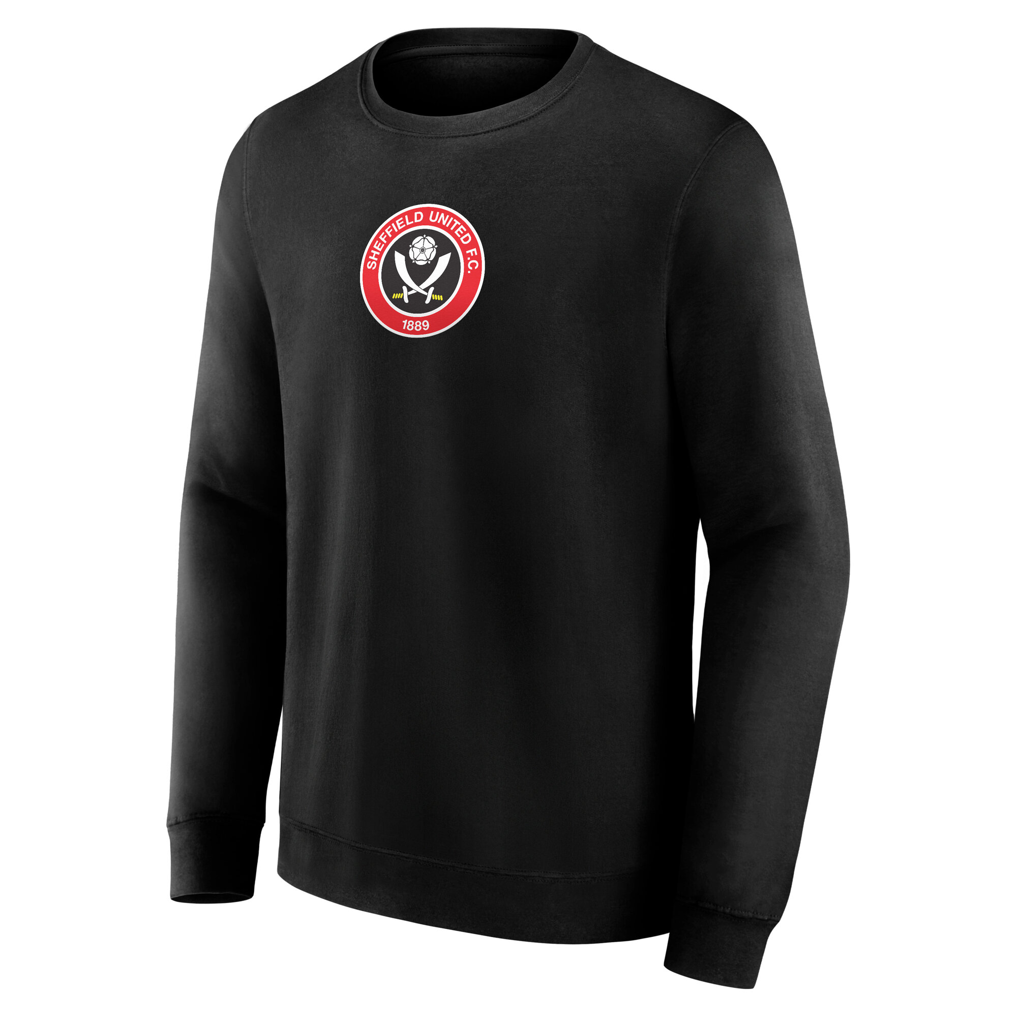 Sheffield United Core Crew Sweat - Black - Kids, , rebel_hi-res