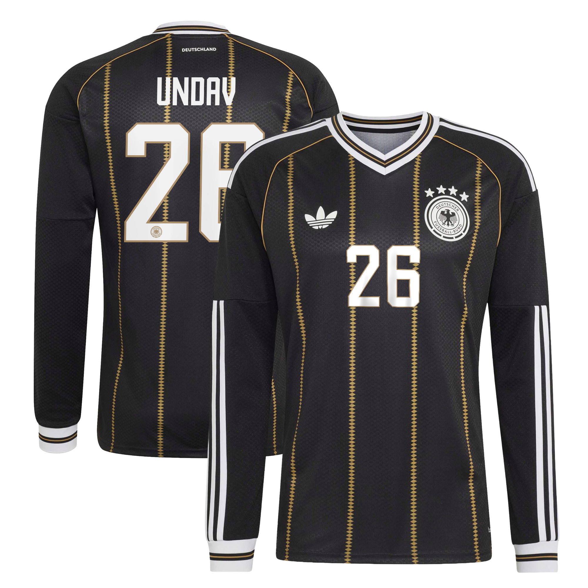 Germany National Team adidas Third Shirt 2026 - Long Sleeve with Undav 26 printing, , rebel_hi-res