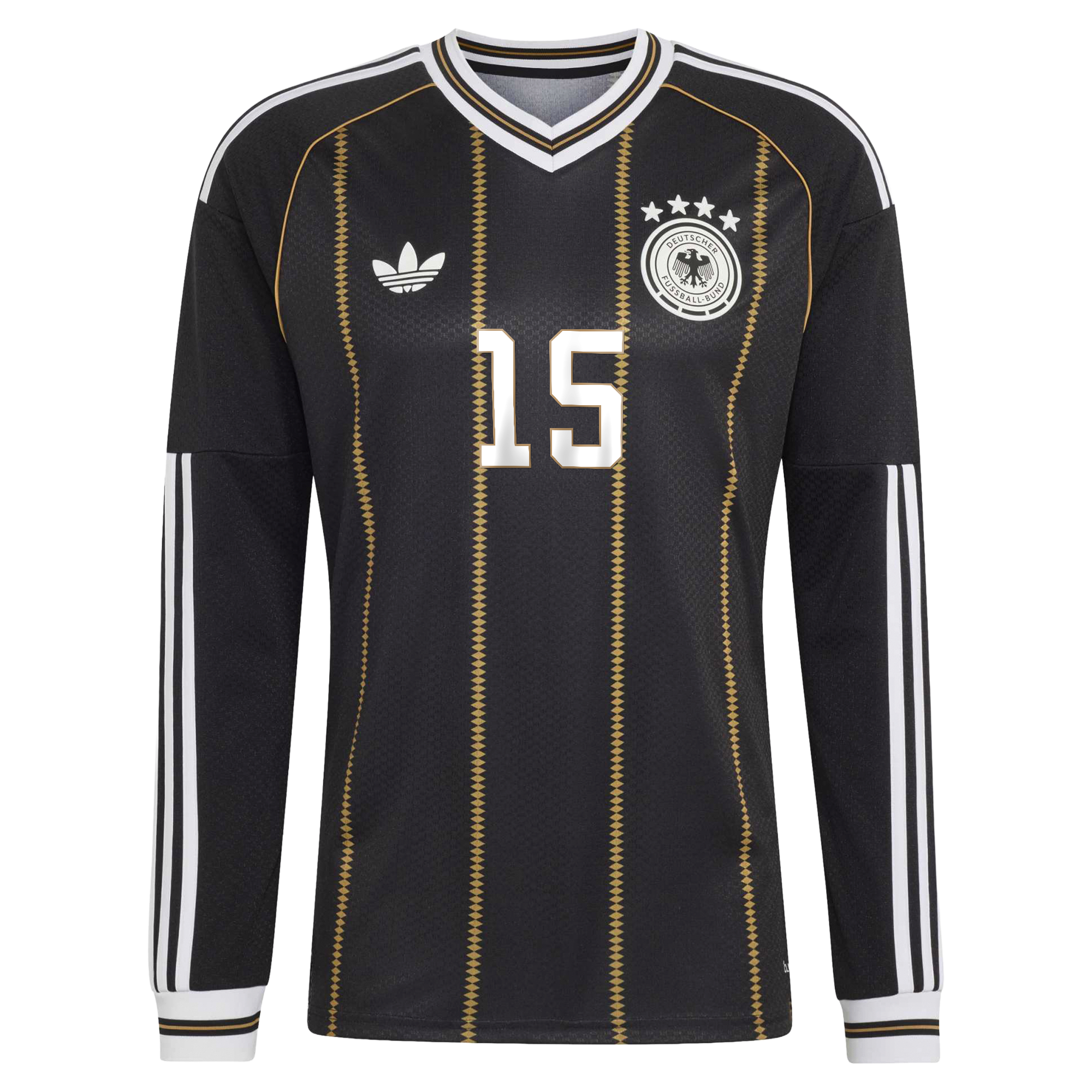 Germany National Team adidas Third Shirt 2026 - Long Sleeve with Schlotterbeck 15 printing, , rebel_hi-res