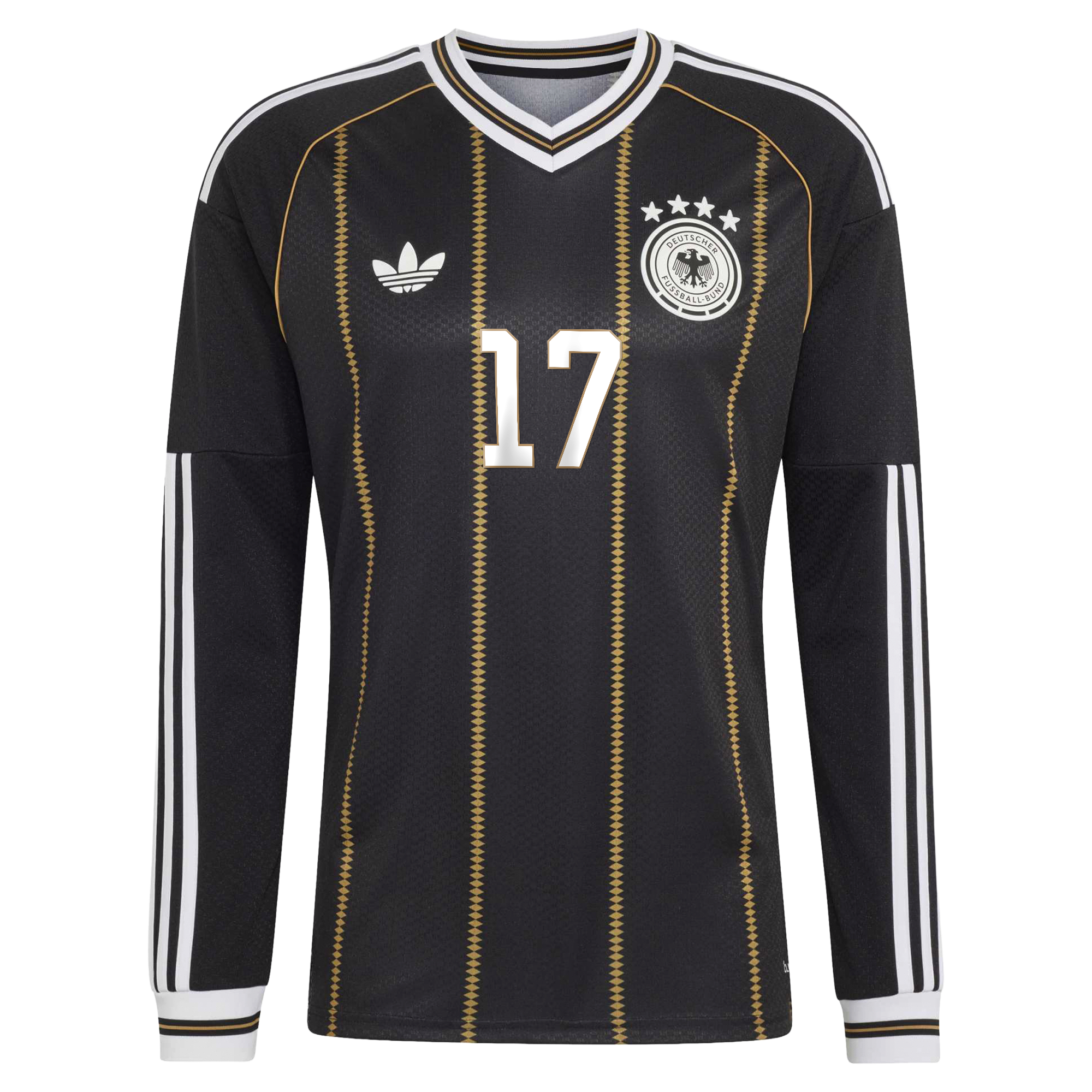 Germany National Team adidas Third Shirt 2026 - Long Sleeve with Wirtz 17 printing, , rebel_hi-res