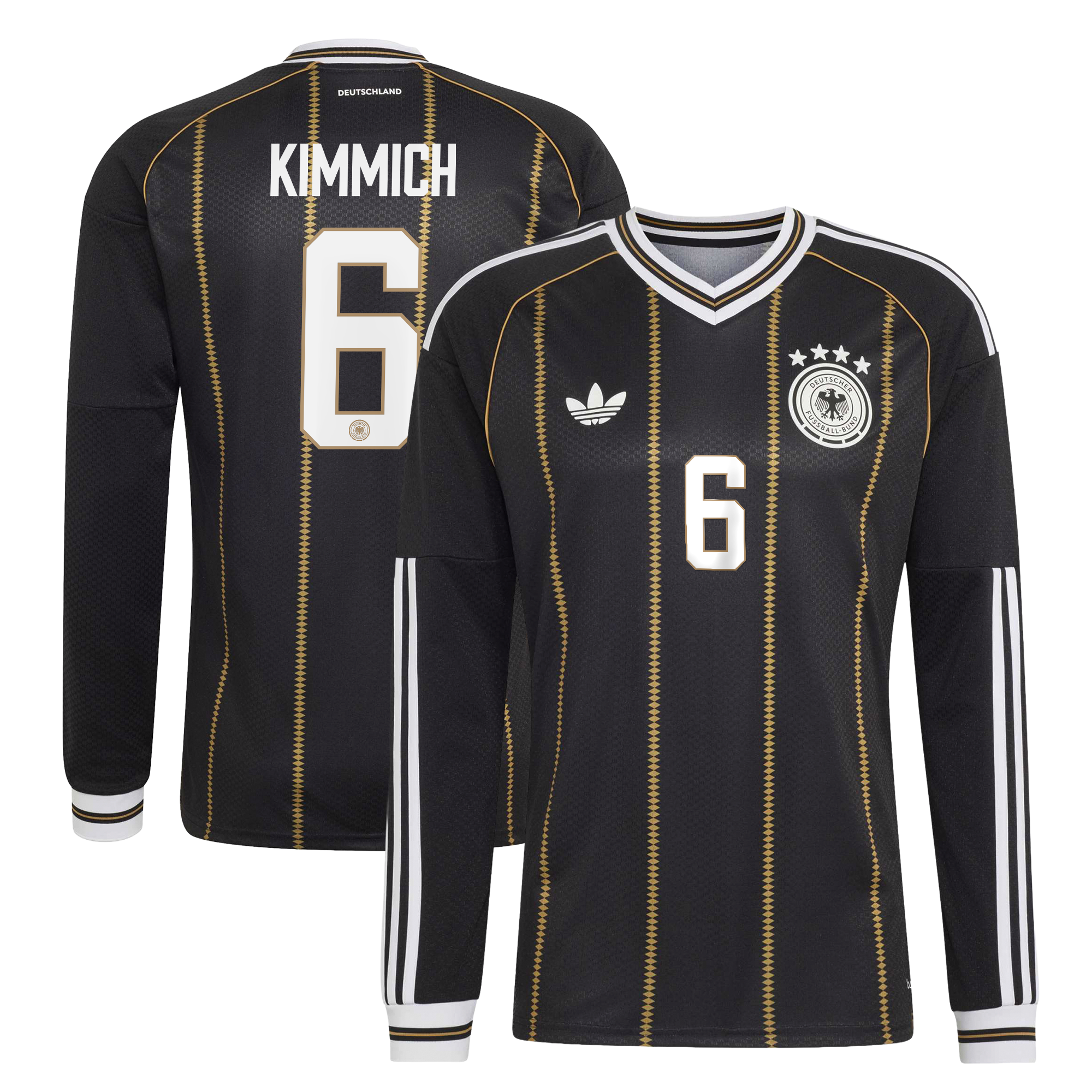 Germany National Team adidas Third Shirt 2026 - Long Sleeve with Kimmich 6 printing, , rebel_hi-res
