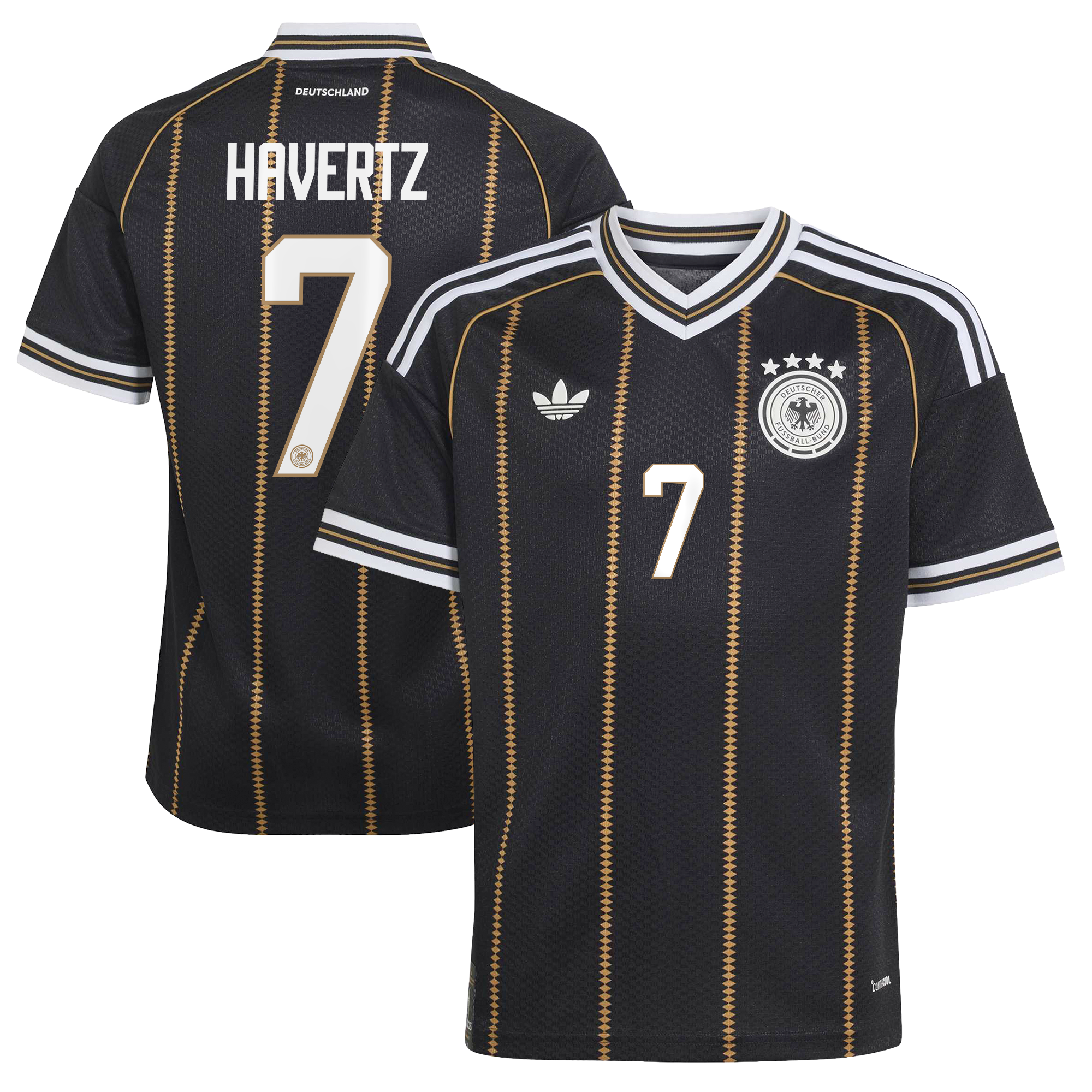 Germany National Team adidas Third Shirt 2026 - Kids with Havertz 7 printing, , rebel_hi-res