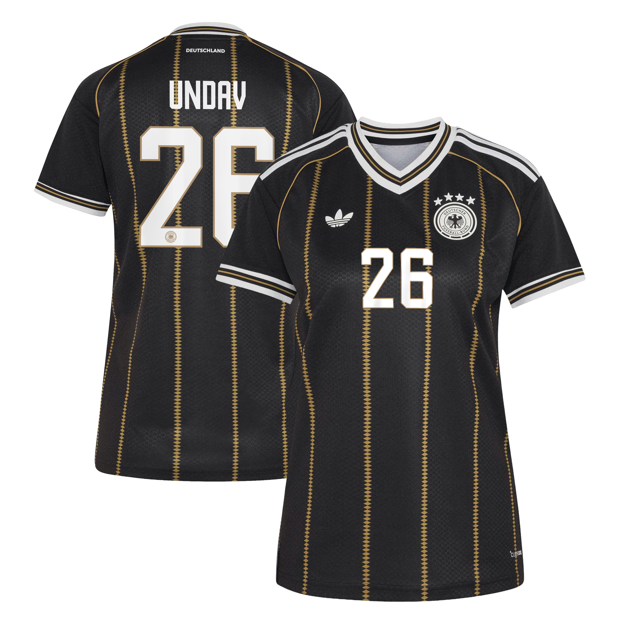 Germany National Team adidas Third Shirt 2026 - Womens with Undav 26 printing, , rebel_hi-res