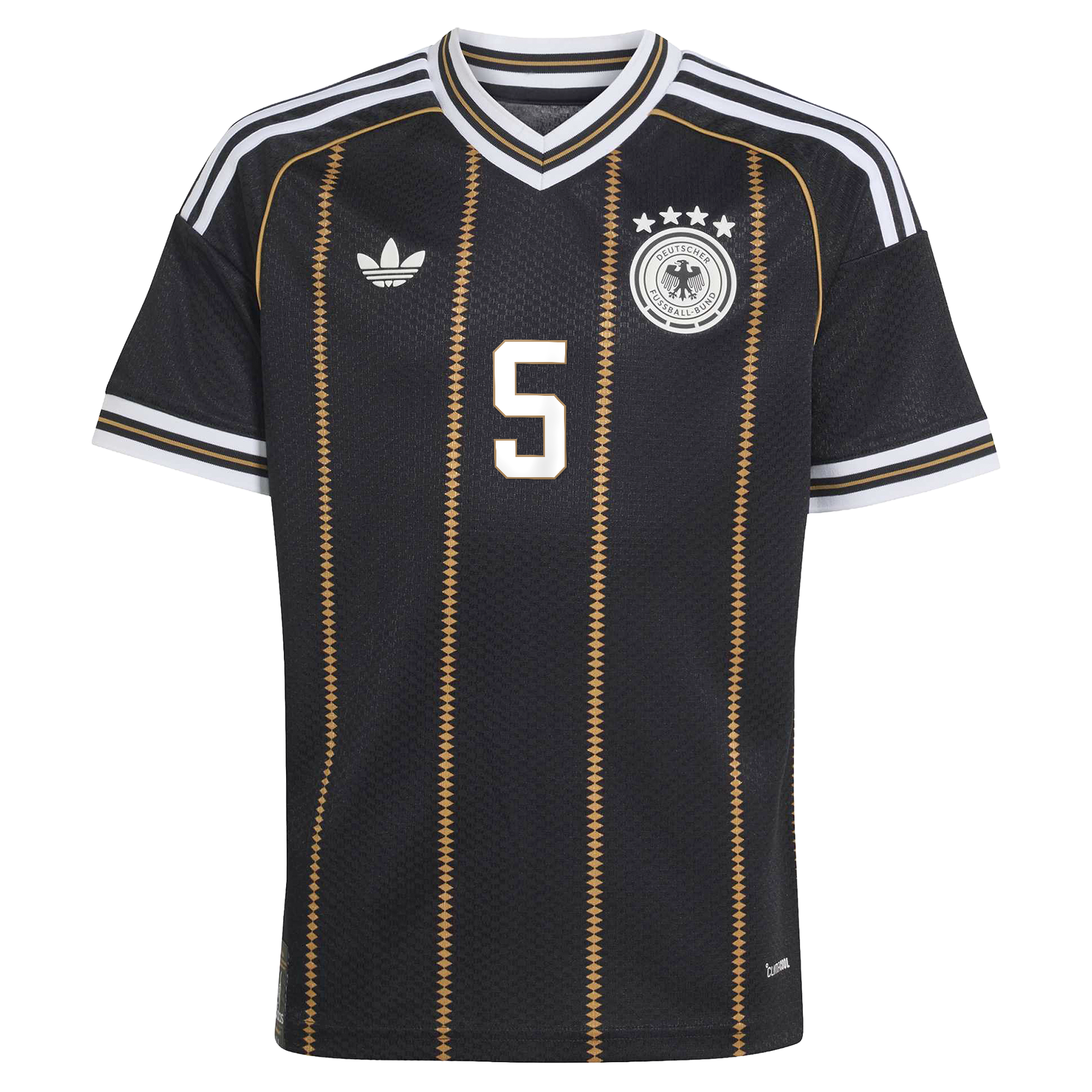 Germany National Team adidas Third Shirt 2026 - Kids with Pavlović 5 printing, , rebel_hi-res