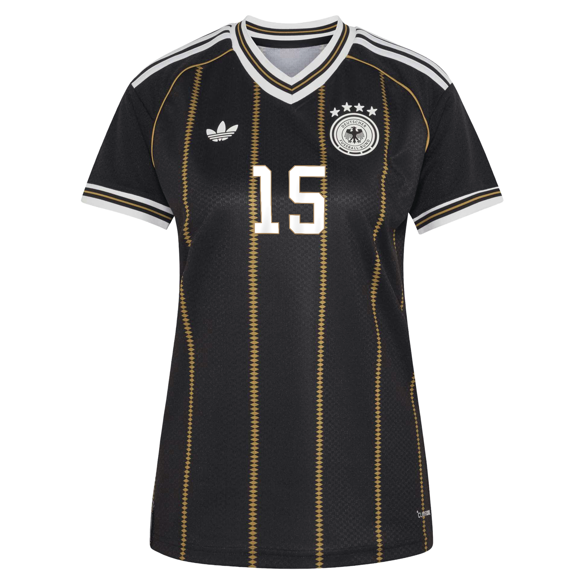 Germany National Team adidas Third Shirt 2026 - Womens with Schlotterbeck 15 printing, , rebel_hi-res