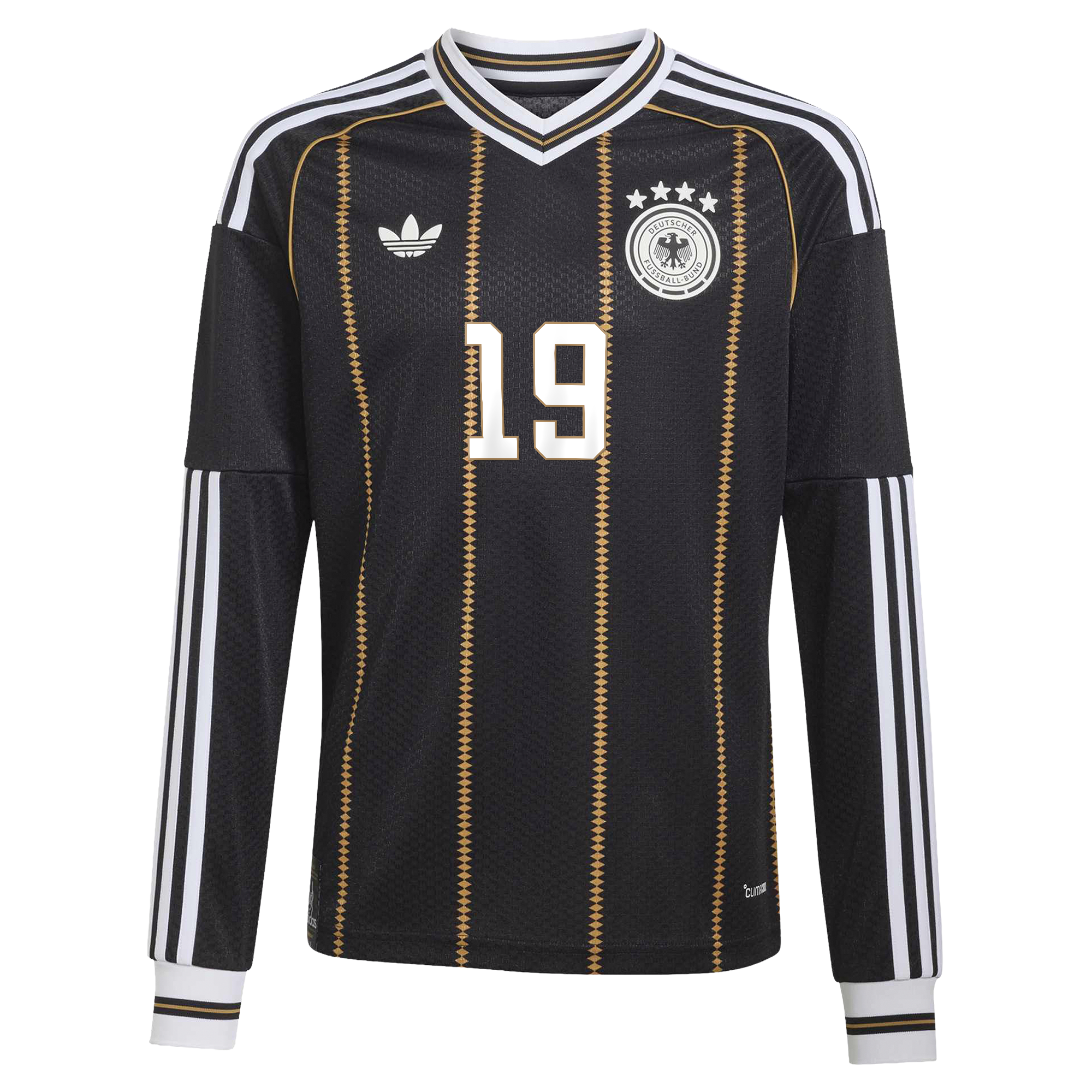 Germany National Team adidas Third Shirt 2026 - Long Sleeve - Kids with Adeyemi 19 printing, , rebel_hi-res