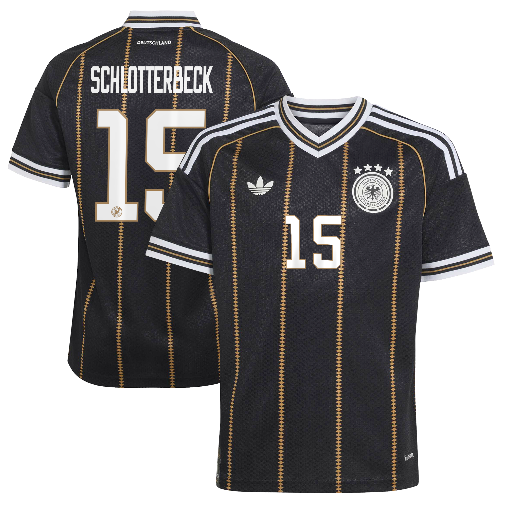 Germany National Team adidas Third Shirt 2026 - Kids with Schlotterbeck 15 printing, , rebel_hi-res