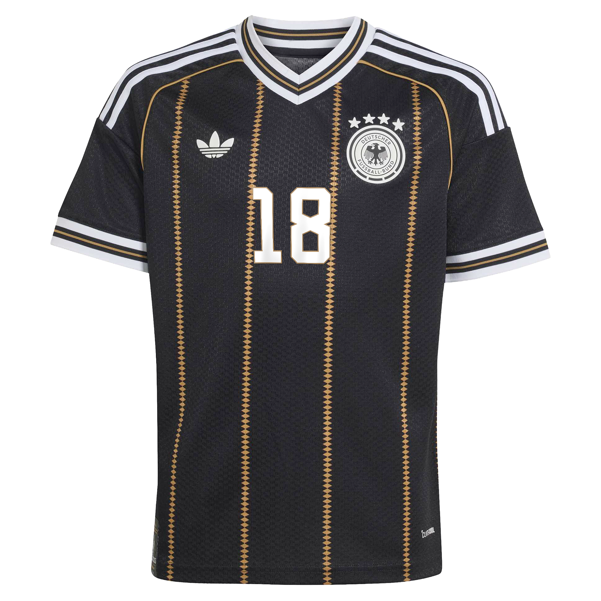 Germany National Team adidas Third Shirt 2026 - Kids with Brown 18 printing, , rebel_hi-res