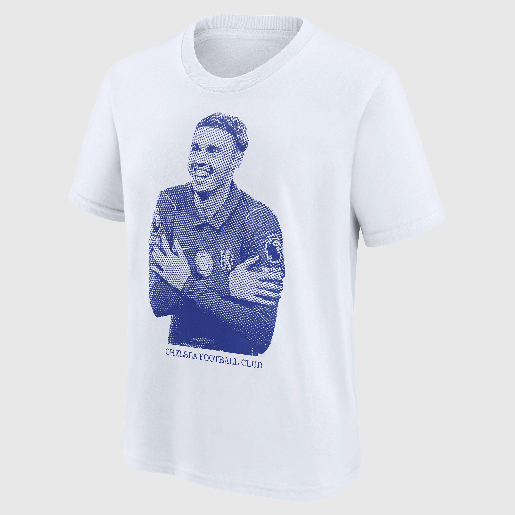 Chelsea Cole Palmer T-Shirt - White - Kids, , rebel_hi-res