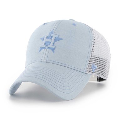 Women's '47 Light Blue Houston Astros Haze MVP Trucker Snapback Hat